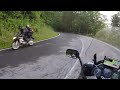 Transfagarasan descend bear encounters - YAMAHA FJR 1300