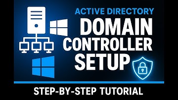 🚀 Active Directory Domain Setup Tutorial (Windows Server 2019/2022)