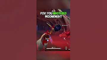 POV YOU MASTERED MOONKNIGHT Marvelrivals Marvelrivalsclips Marvel 