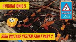 Hyundai Ioniq 5 High Voltage failure - Battery removal