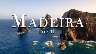 Top 15 Madeira Road Trip Stops | 4K Travel Guide