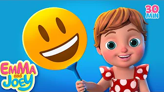 Learn Emotions and Feelings with Emma | Emma And Joey Nursery Rhymes | Beep Beep