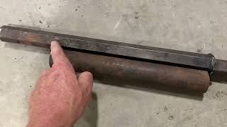 JD568 round baler broken chain drive shaft
