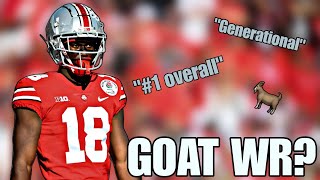 Is Marvin Harrison Jr. the GOAT WR prospect? | 2024 NFL Draft Scouting Report & Film