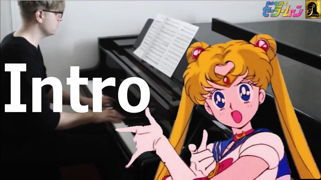 Sailor Moon Deutsches Intro 1 Piano Sag das Zauberwort