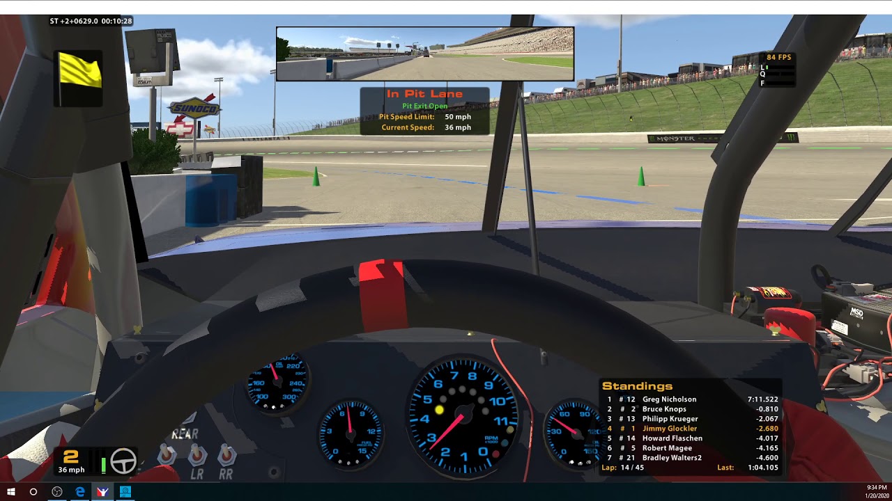 I racing Gander Outdoor Series Truck Race Atlanta Motor Speedway1-20-2020