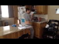 Caught my wife dancing in the kitchen