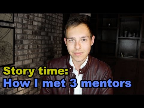 Story time: EXACTLY how I met my three mentors