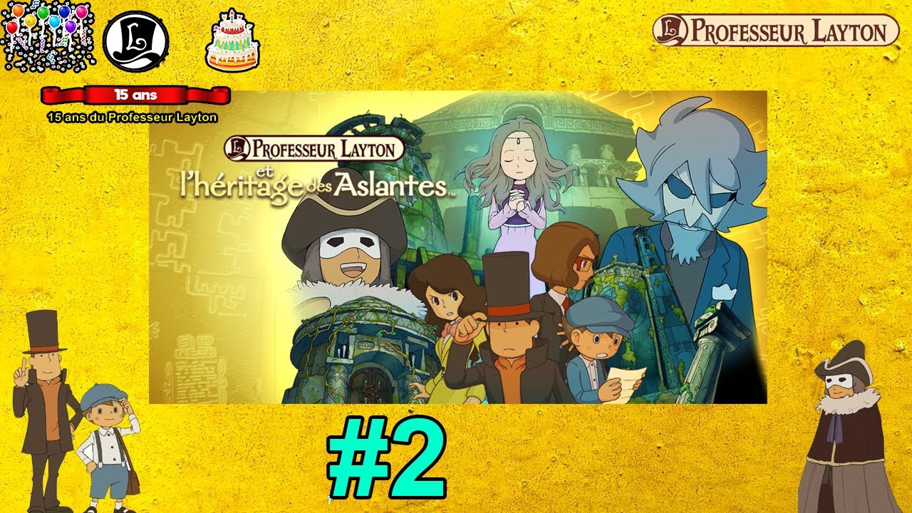 Professeur Layton et l'Héritage des Aslantes #2 - YouTube