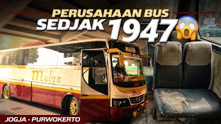 FIRST TIME RIDING MULYO BUS, SO NOSTALGIC‼️Trip Jogja - Purwokerto with MULYO