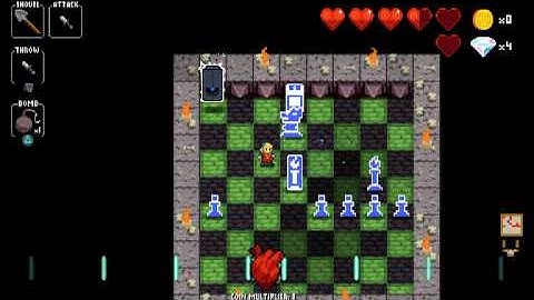 Crypt of the Necrodancer Mod - Deep Blue