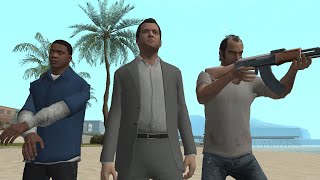 GW NGUBAH GTA SA JADI GTA 5 (Dengan Mod) *Low PC