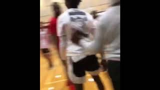Bronny (Lebron James Jr) Catches Alley Oop at 13 Years Old