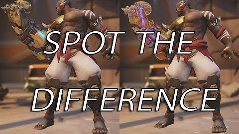 [Overwatch] Doom Fist : Golden Weapon VS Normal - Mini Rant