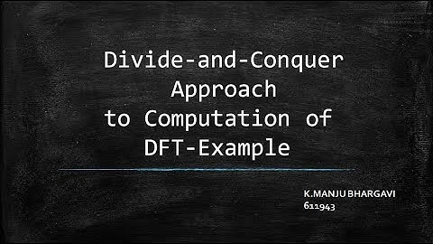 Divide and Conquer Approach -Example (x(n)-row wise mapping)