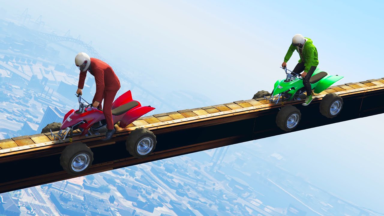 Gta 5 Fast Rope EXTREME QUAD TIGHTROPE! (GTA 5 Funny Moments) - YouTube