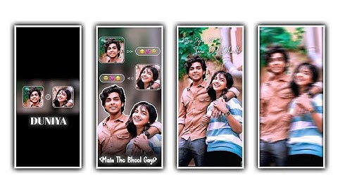 🔥New Trending 1 Pic Lyrical Duniyaa Video Editing in Alight Motion video editing Instagram trending