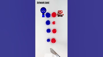 Sprunki vs anger Guess the #colormixing #satisfying #shorts #insideout2 #insideout #sprunki #art