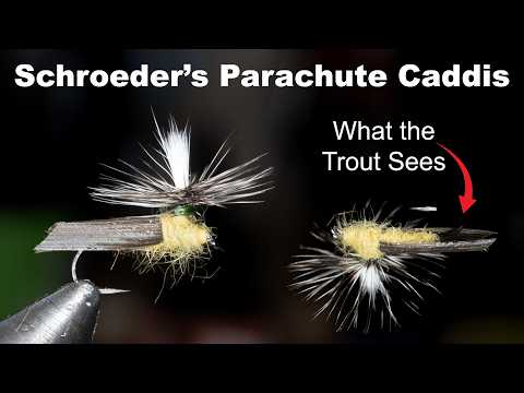 Perfect Caddis Parachute Dry Fly