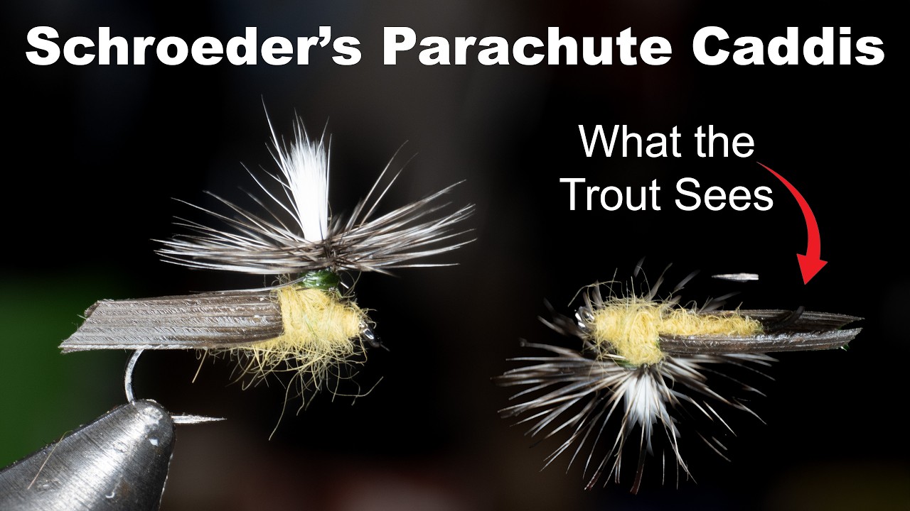 Perfect Caddis Parachute Dry Fly