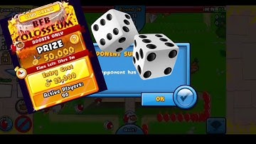 Randomizing in bfb colosseum! Intense games!(BTD Battles)