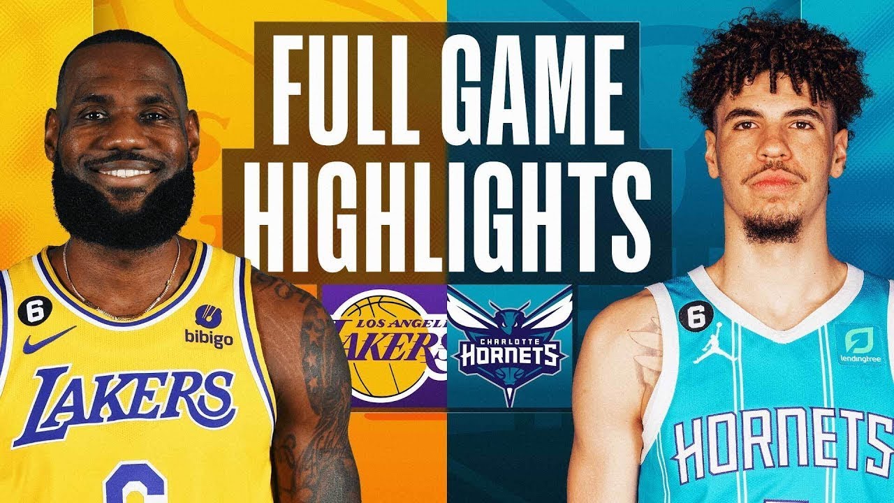 Los Angeles Lakers vs. Charlotte Hornets Full Game Highlights | Jan 2 | 2022-2023 NBA Season