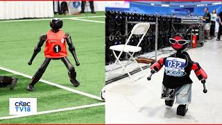 WATCH: Humanoid Robots Go Head-to-Head in China’s World Robot Games | Beijing Robot Games | N18G