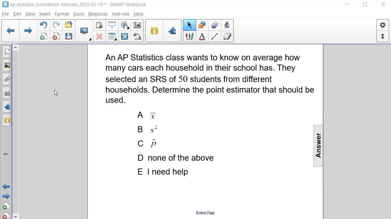 AP Stats Interpreting Confidence Intervals Q03 YouTube AP Stats Interpreting Confidence Intervals Q03 YouTube