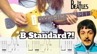 10 Beatles Riffs In B Standard Theyre So Heavy With Guitar Tab
