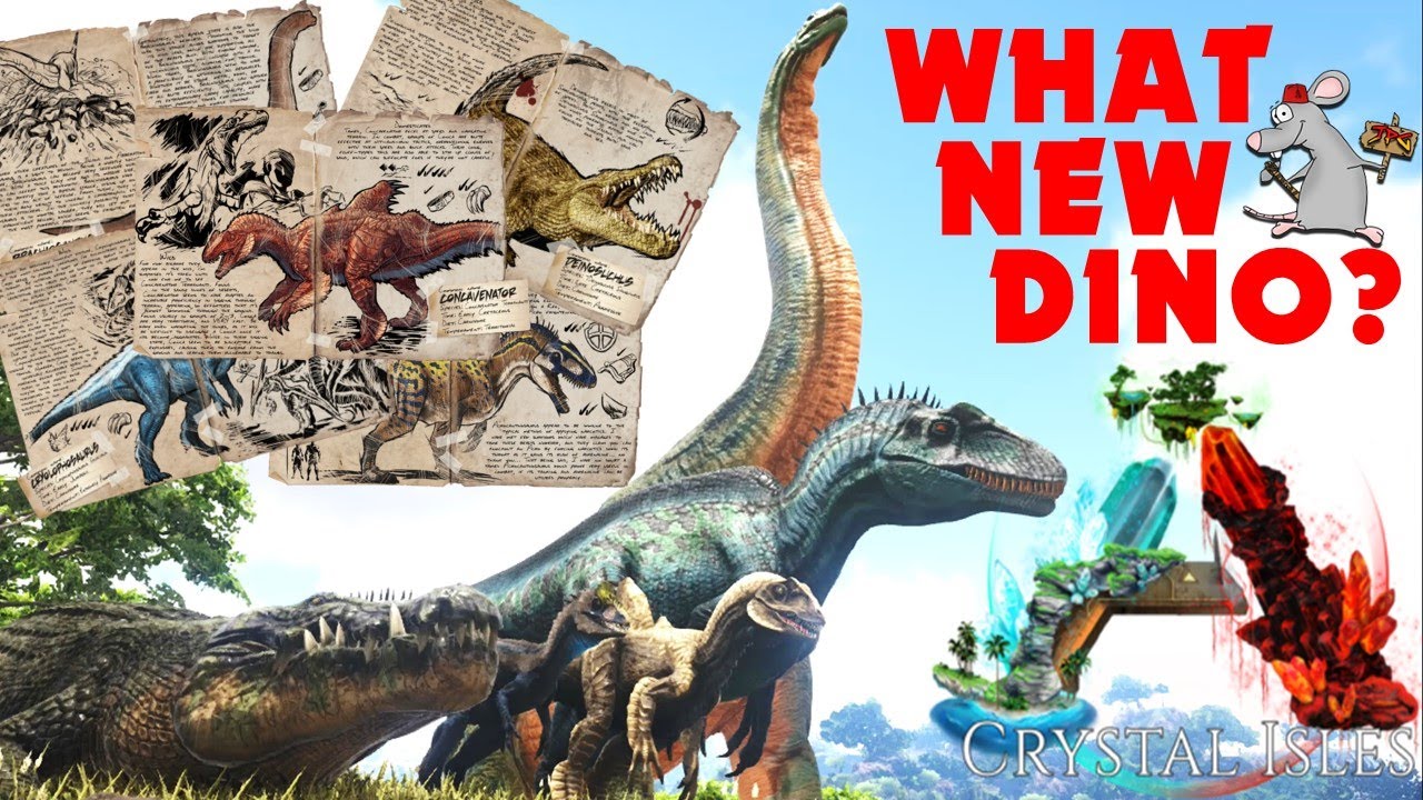 New Dino Coming To Ark Survival Evolved What Could The Crystal Isles Map Get Youtube