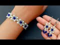 Handmade Jewelry Tutorial//Bracelet & Earrings//Beads Jewelry Diy// Useful & Easy