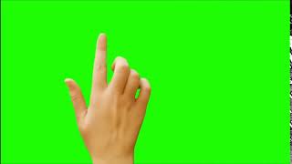 Hand Touch Green Screen With Animated Effect/BEN TV