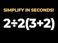 Most Student Solve This Simple Math Problem Wrong!