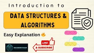 Introduction to DSA | Data Structures &amp; Algorithms Explained Easy for Beginners | What is DSA?? 
