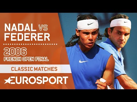 Rafael Nadal vs Roger Federer Highlights | French Open 2006 Men's Final | Eurosport