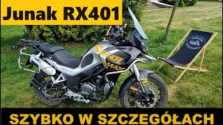 Junak RX401 w wielkim skrócie.