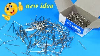 easy craft idea | DIY arts and crafts | Cool idea with office pin |  you should know