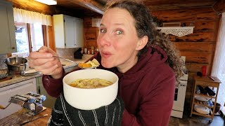 Homemade/Homegrown DELICIOUS Chicken Noodle Soup! by Little Mountain Ranch 34,487 views 1 month ago 22 minutes