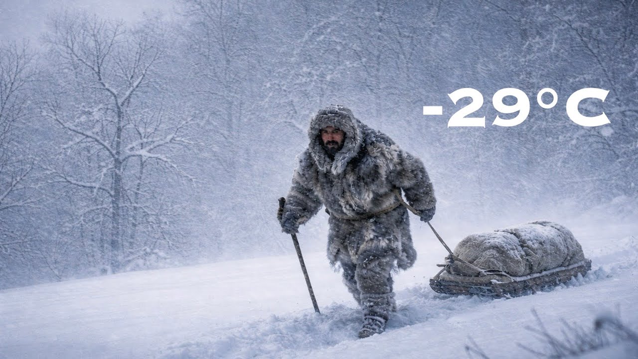 Can You Survive −29°C Alone in a Snowstorm? | Solo Extreme Winter Survival