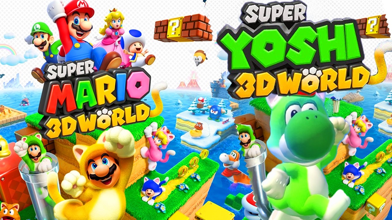 Super Mario 3D World + あつまれ どうぶつの森 Super Mario 3D World + Super Yoshi 3D World - Full Game