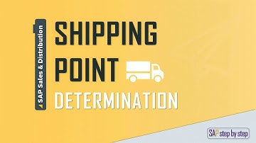 SAP SD Shipping Point Determination in Sales Order