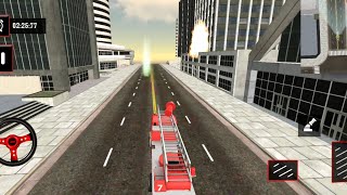 Fire Engine Simulator 3D | Android Gameplay #2 screenshot 4