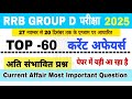 Railway Current Affairs Question | RRB Group D Current Affairs | Railway Current Affairs Questions |
