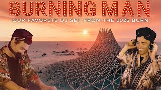 Our Favourite Burning Man 2025 DJ Set - A Must Watch! EC Twins (Sphere Vision Stage)