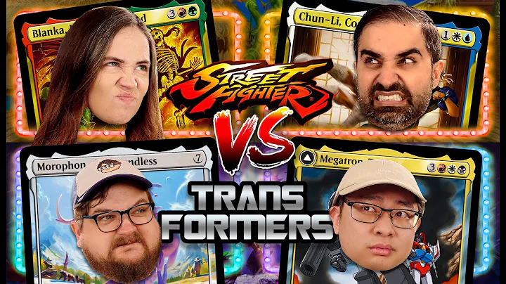 Street Fighter vs Transformers | Extra Turns 32 | Magic: The Gathering Commander EDH Gameplay