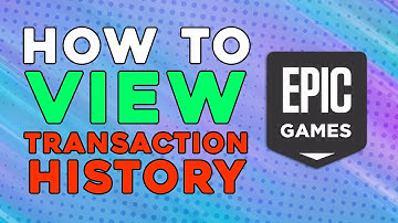 How To View Transaction History on Epic Games (Easiest Way)