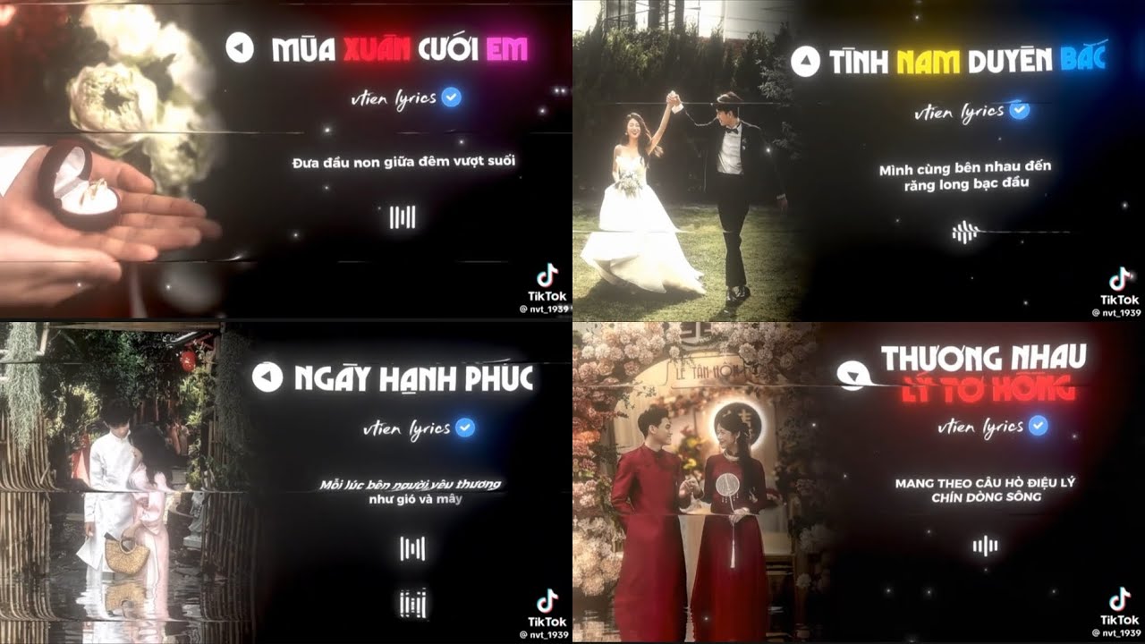 List Nhạc Cưới Hay Nhất Cho Mỗi Mùa Rước Dâu #music