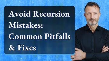 Avoid Recursion Mistakes: Common Pitfalls & Fixes