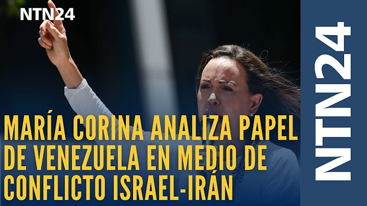 María Corina Machado analiza panorama de Venezuela en medio de conflicto entre Irán e Israel