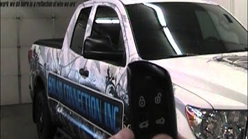 Operating Valet mode on any 1-Way 4 button Compustar remote starter